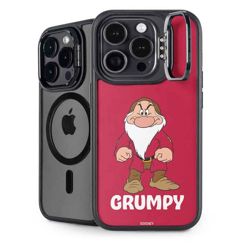 Disney Snow White Grumpy Dwarf iPhone 15 Pro Kickstand Case